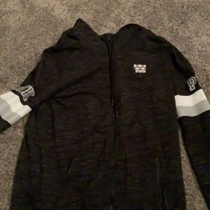 Pink Victoria secret zip up jacket